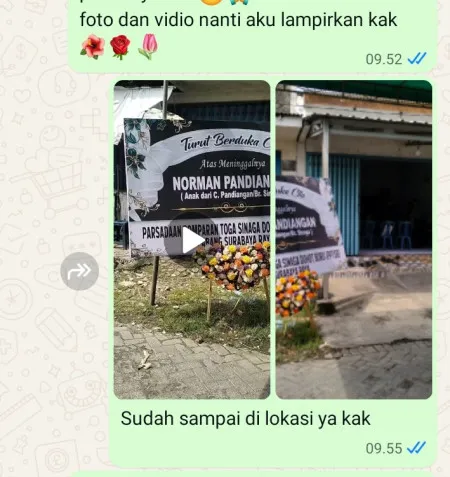 Pengiriman Karangan Bunga Harjosari Karangpandan